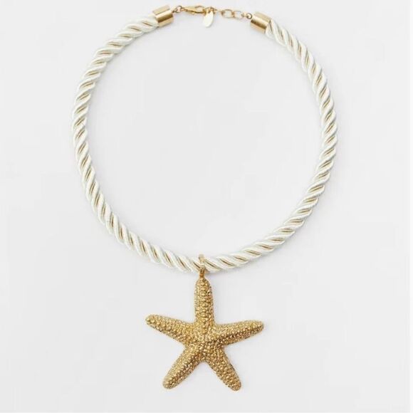 ZARA STARFISH GOLD NECKLACE - Picture 10 of 11
